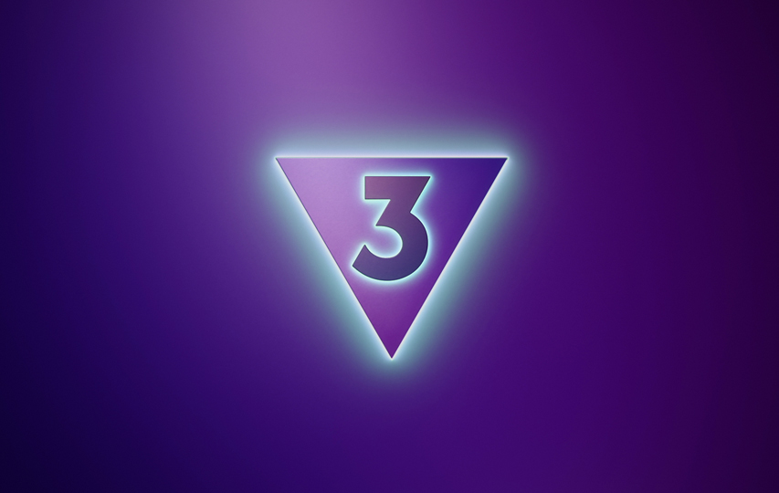 ТВ-3 встречает новый телевизионный сезон с обновлённым графическим оформлением эфира и свежим логотипом